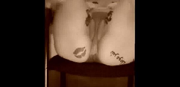  pussy and butthole - shot so long ago with my flip phone!